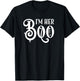 I'm Her Boo Halloween Matching Couples Costume T-Shirt - T-Shirt | Black