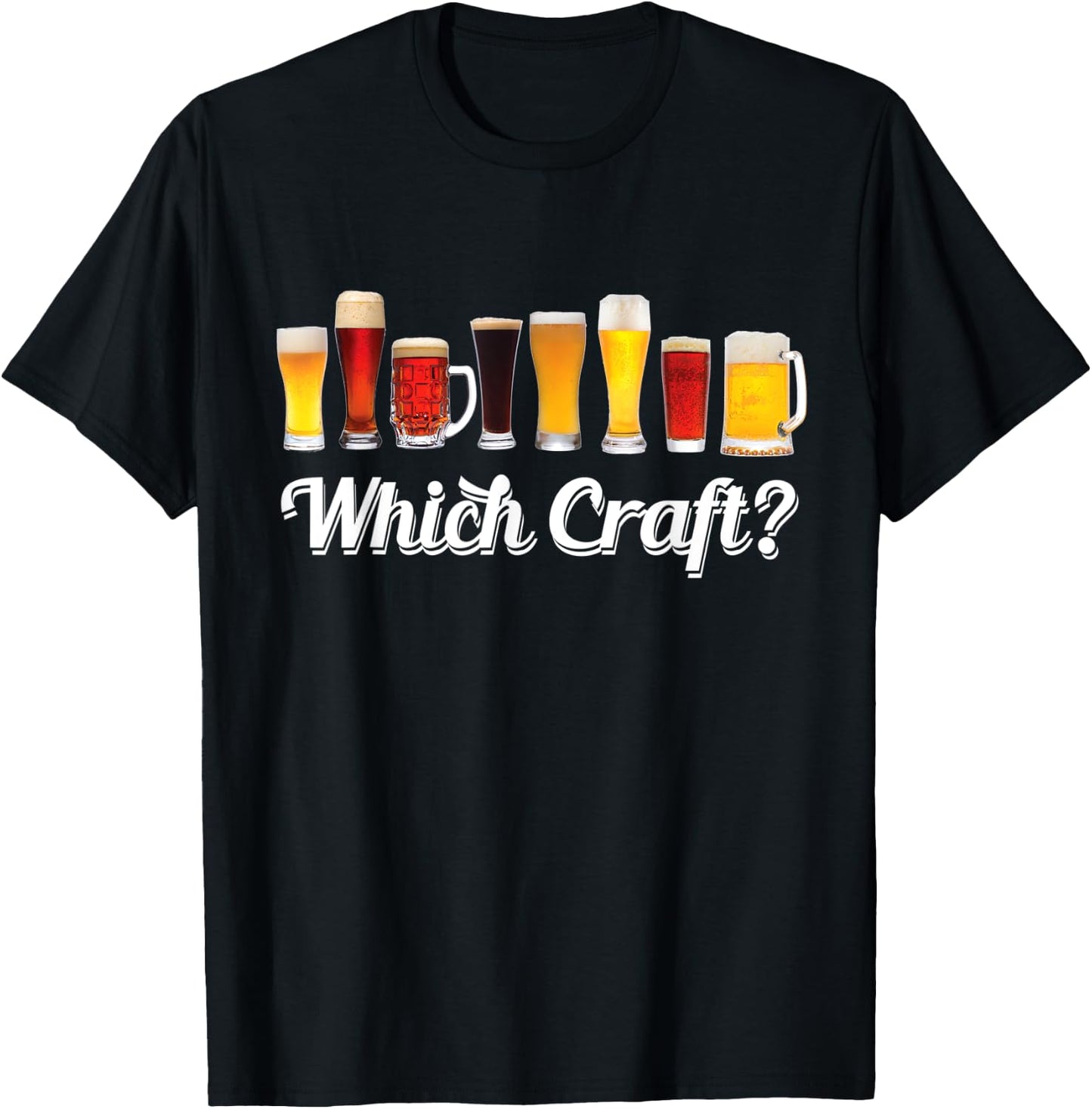 Which Craft? | Brewers Shirts | Funny Halloween Craft Beer T-Shirt - T-Shirt | Black