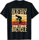 Funny Cycling Men Biking Never Underestimate An Old Biker T-Shirt - T-Shirt | Black