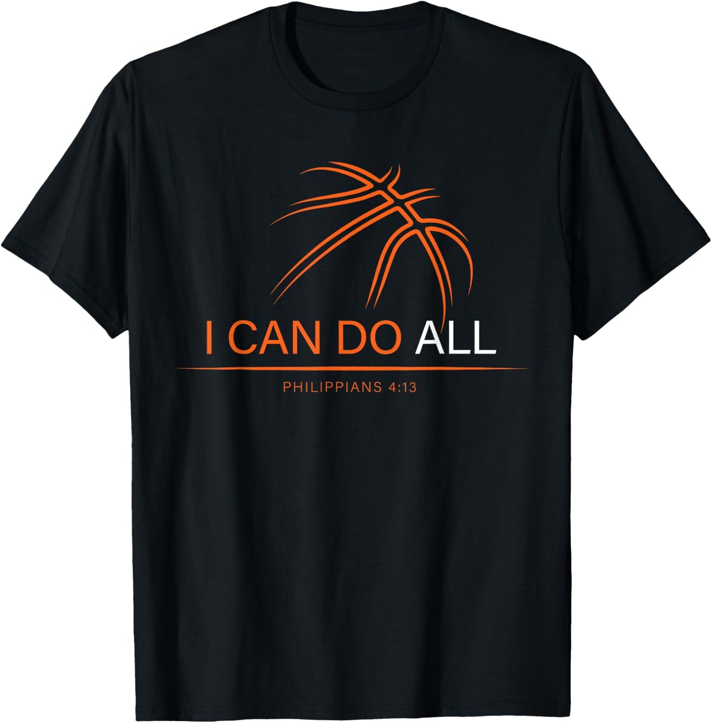 Basketball Shirts Boys Women Men Teen Girls Gifts Christian T-Shirt - T-Shirt | Black