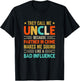 They Call Me Uncle Funny Father's Day Idea For Uncle T-Shirt - T-Shirt | Black