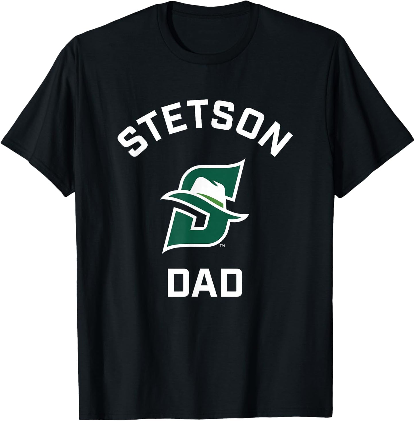 Stetson University Hatters Arched Dad T-Shirt - T-Shirt | Black
