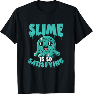 Funny Slime Gift Girls - Trendy DIY Kids Tweens Toddler T-Shirt - T-Shirt | Black