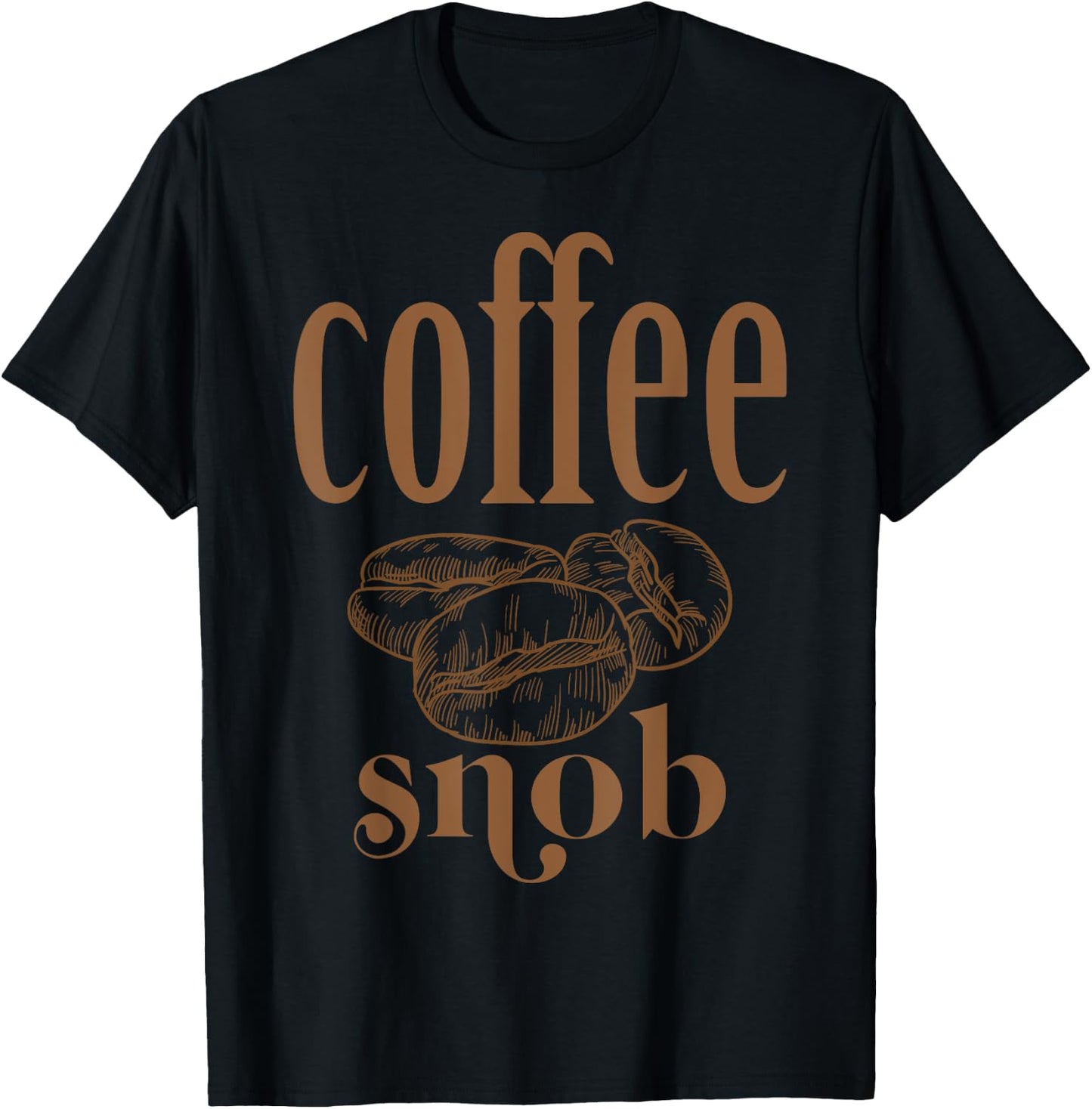Coffee Snob T-Shirt - T-Shirt | Black