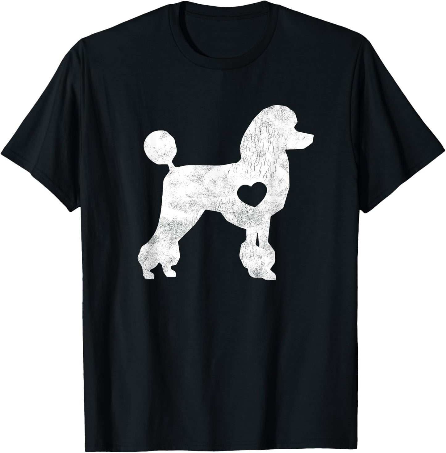 I Love My Poodle Shirt Poodle Lover Gifts Dog Pet Owner Men Women Kids T-Shirt - T-Shirt | Black