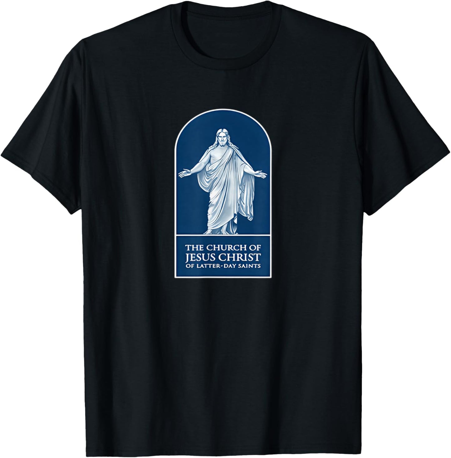 Vintage Lds Mormon Church Of Jesus Christ Faith God T-Shirt - T-Shirt | Black