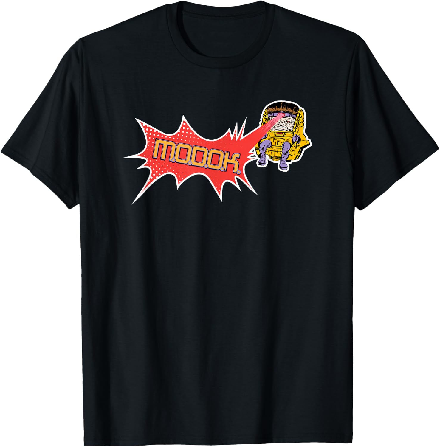 Marvel M.O.D.O.K. Halftone Comic T-Shirt - T-Shirt | Black