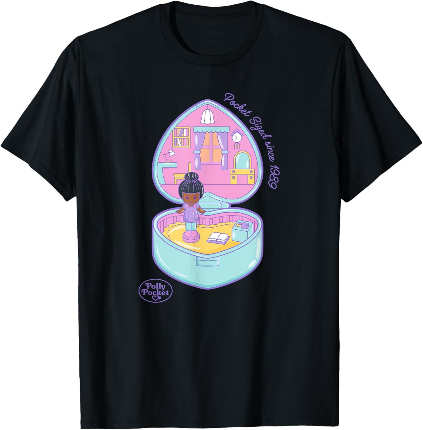 Polly Pocket - Pocket-Sized Since 1989 T-Shirt - T-Shirt | Black