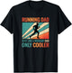Running Dad - Just Like A Regular Dad Only Cooler T-Shirt - T-Shirt | Black