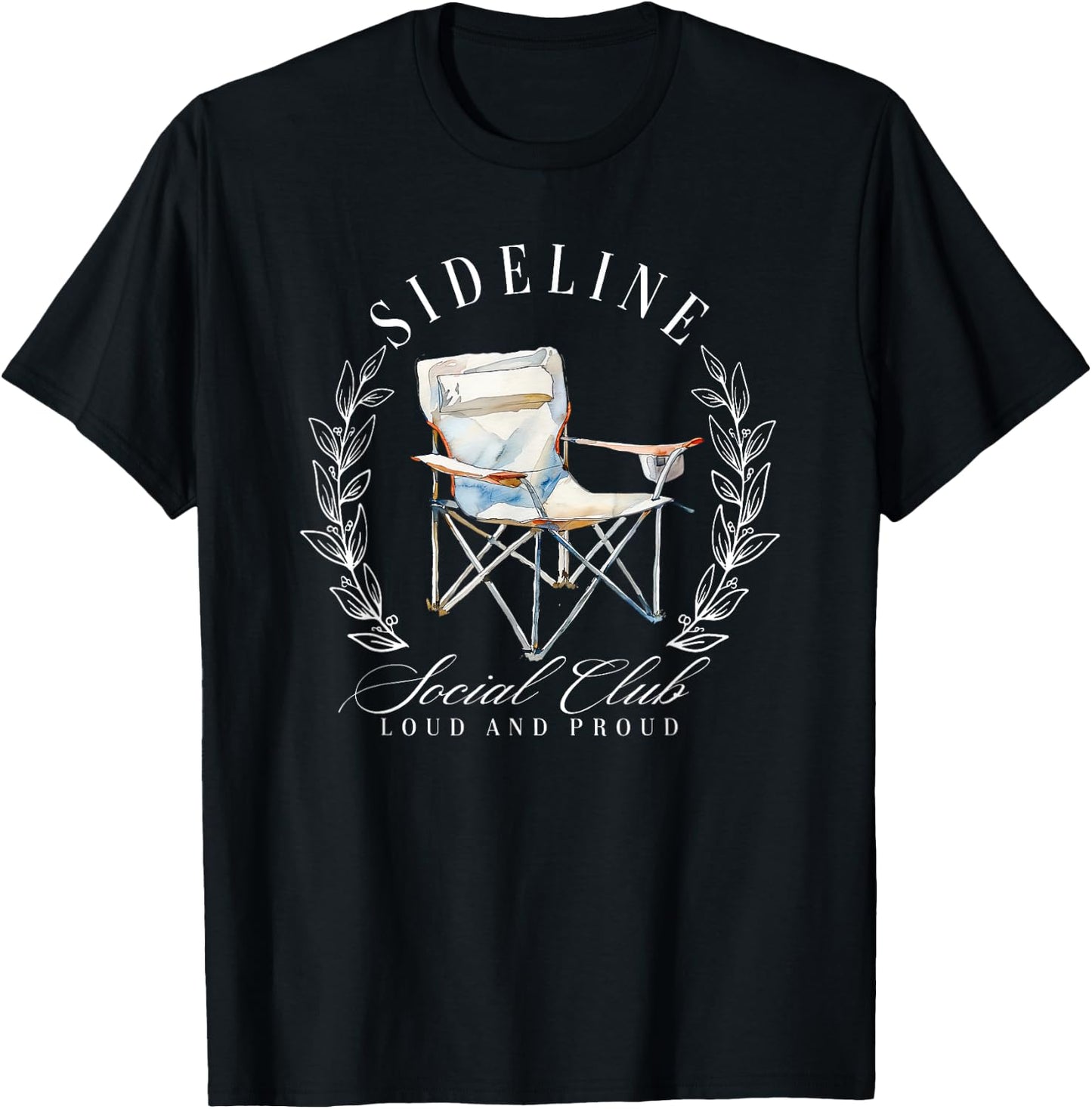 Sideline Social Club T-Shirt - T-Shirt | Black