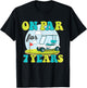 Funny 7th Birthday Golf Shirt 7 Years Old Golfer Kids Boys T-Shirt - T-Shirt | Black