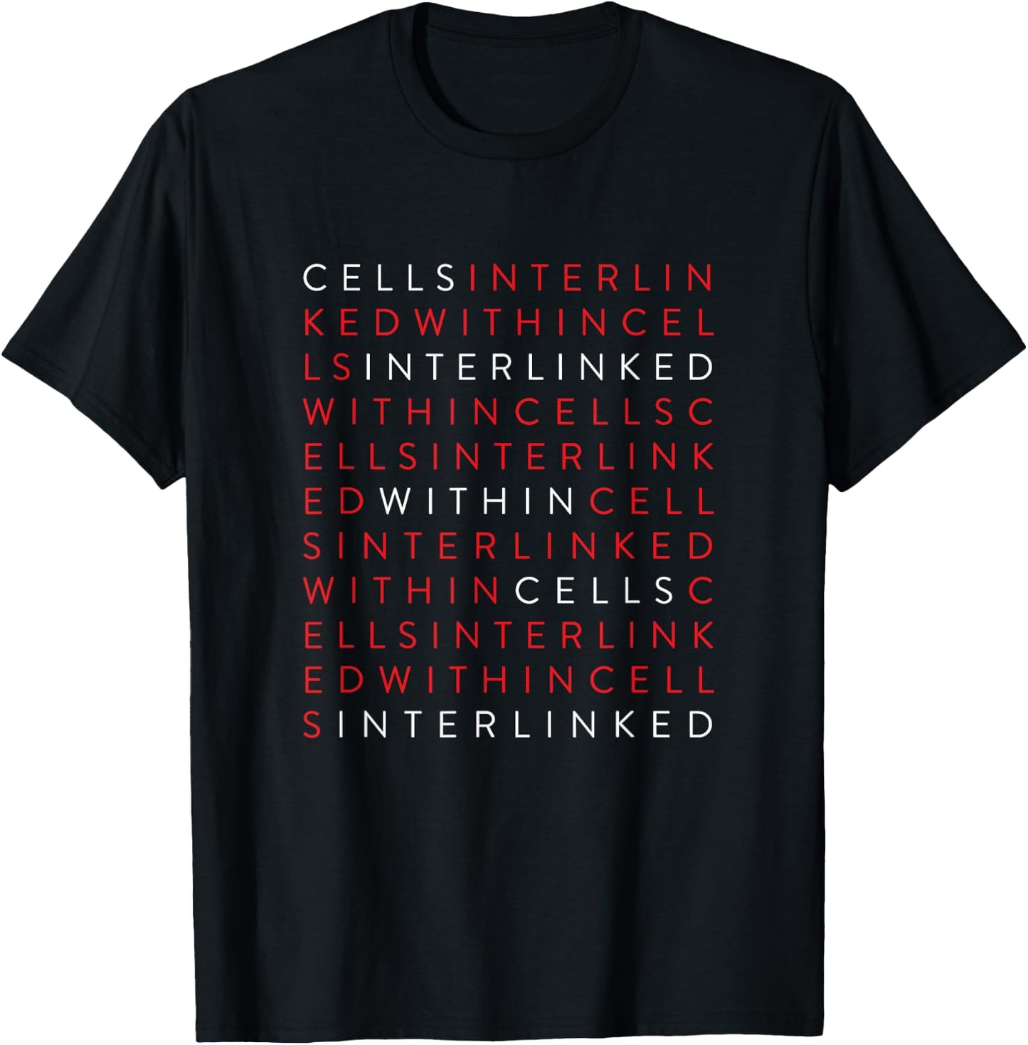 Replicant Interlinked Cells Baseline T-Shirt - T-Shirt | Black