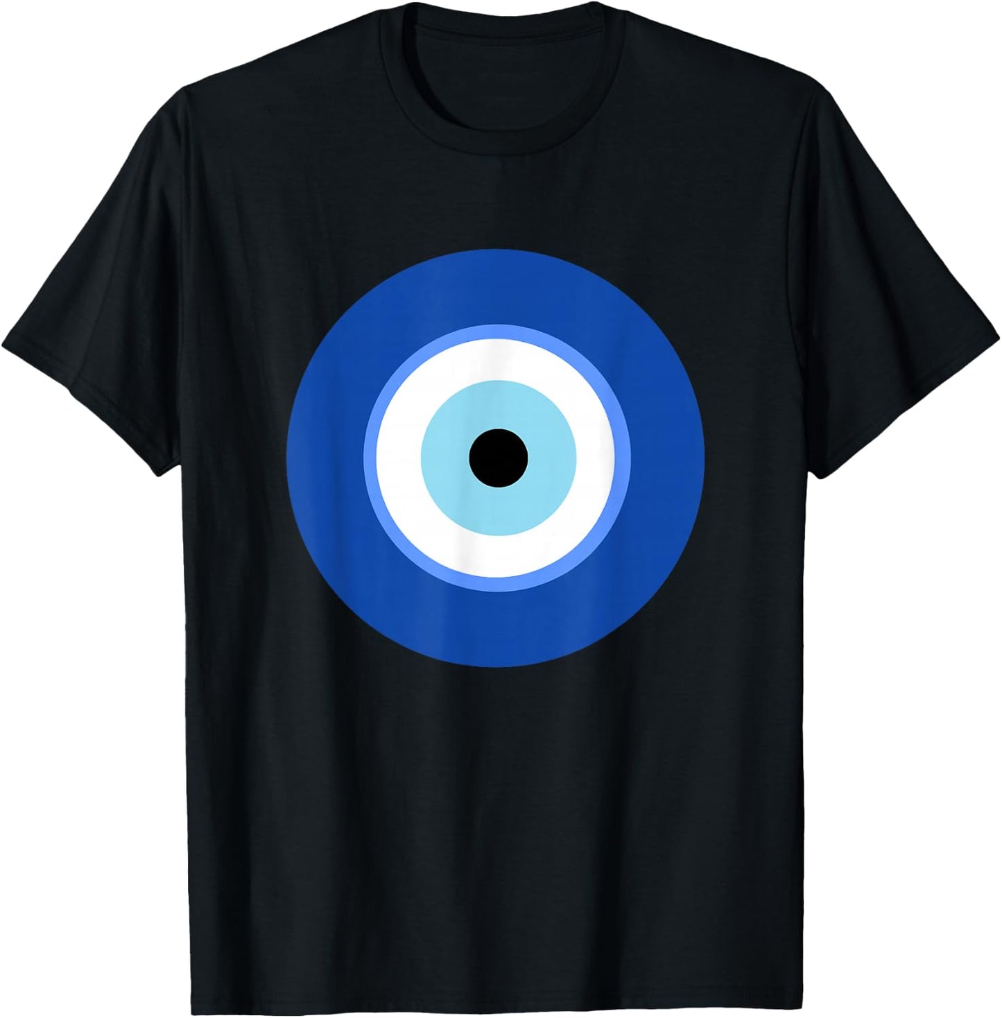 Greek Evil Eye T-Shirt - T-Shirt | Black