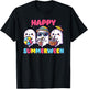 Happy Summerween Summer Halloween Ghost T-Shirt - T-Shirt | Black