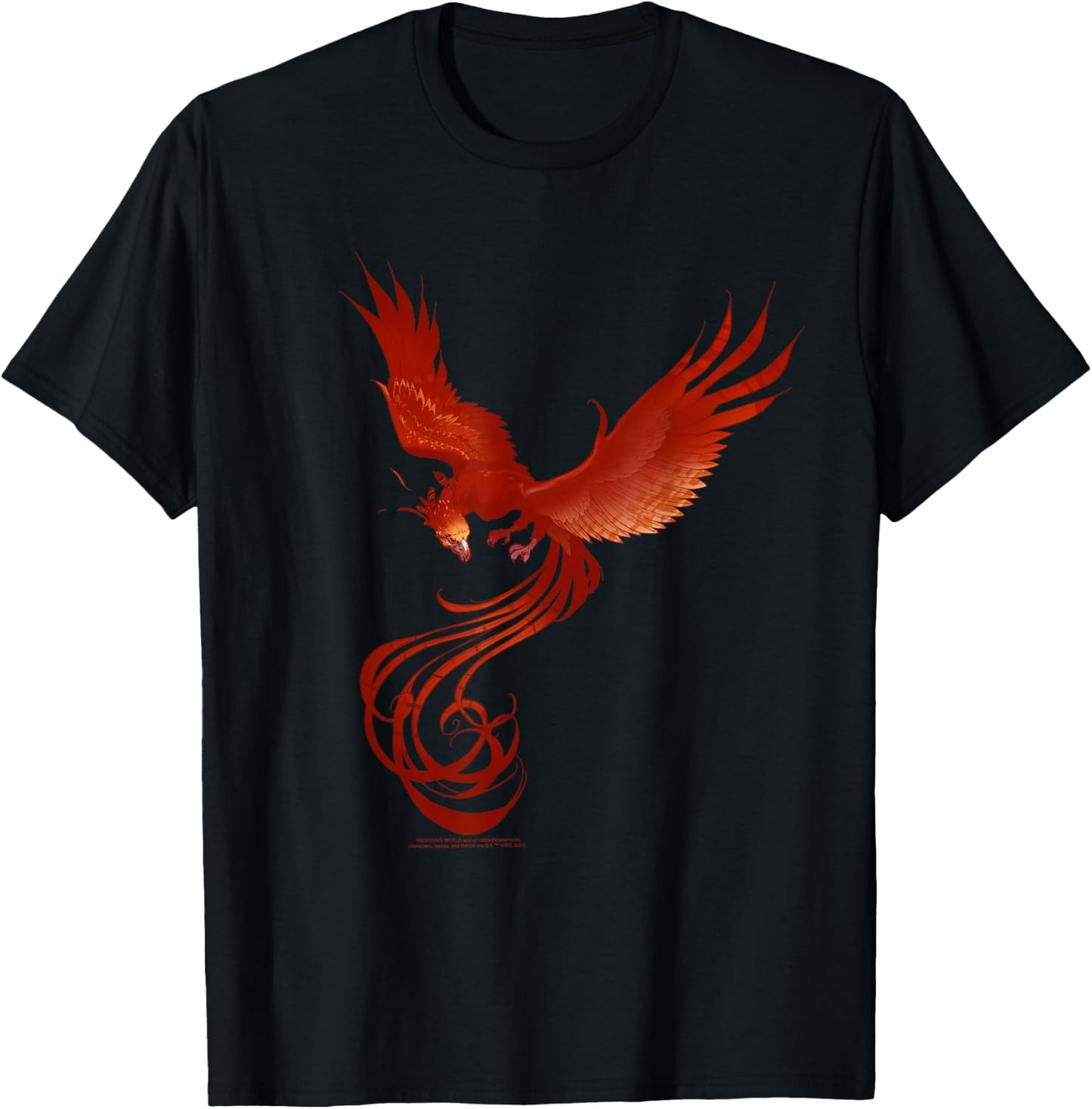 Harry Potter Phoenix Rising T-Shirt - T-Shirt | Black