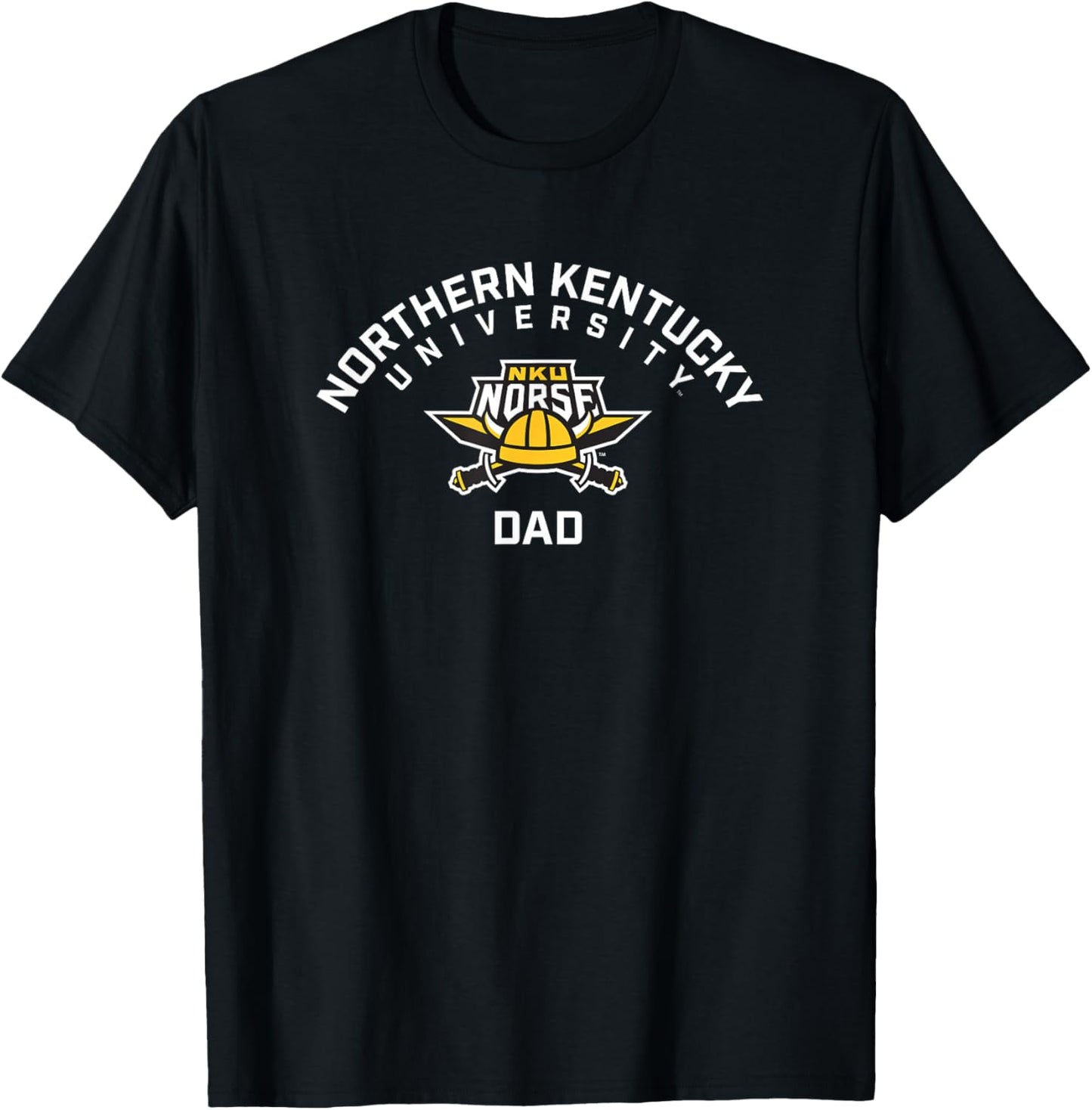 Northern Kentucky University NKU Norse Arched Dad T-Shirt - T-Shirt | Black