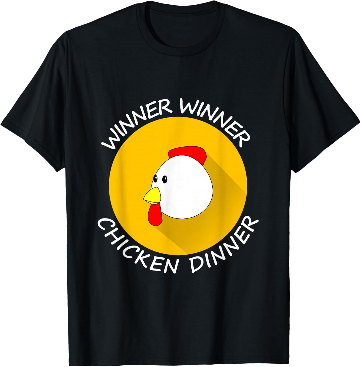 Winner winner chicken dinner T-Shirt - T-Shirt | Black