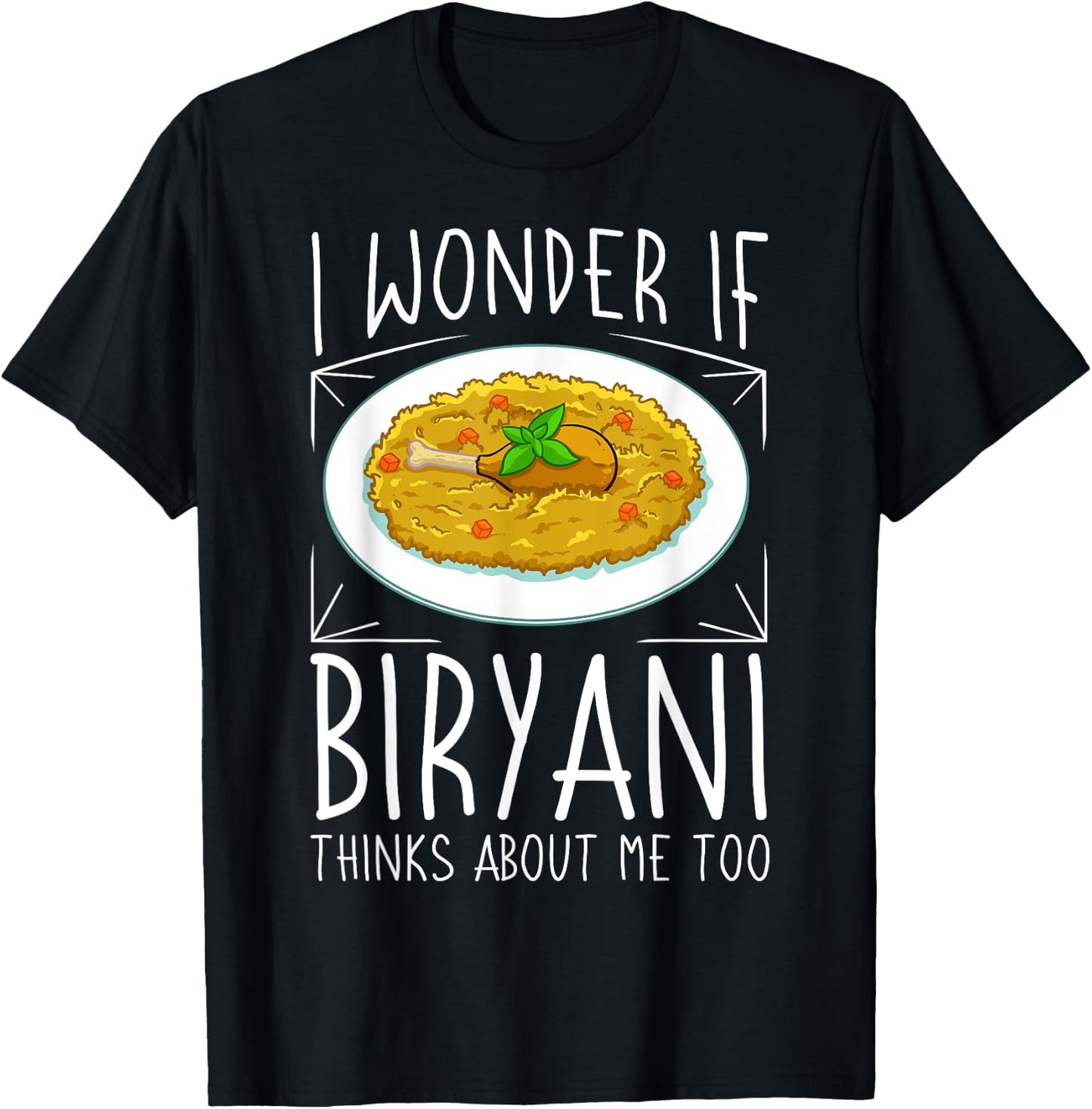 Biryani Pakistani Food Chicken Dum Pot T-Shirt - T-Shirt | Black