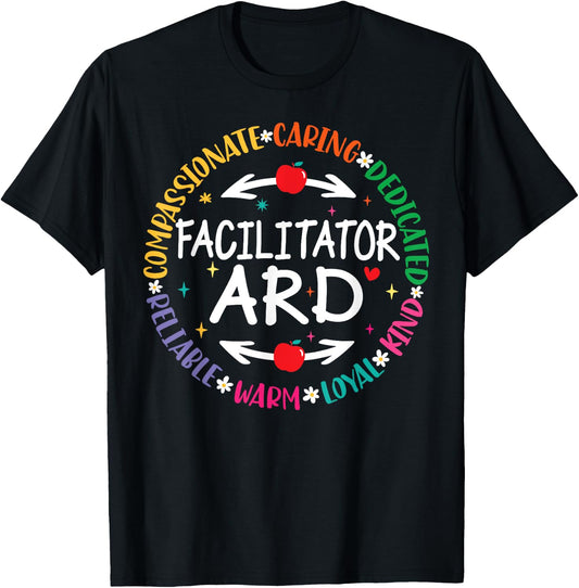 SPED Special Education ARD Facilitator IEP Teacher Assistant T-Shirt - T-Shirt | Black