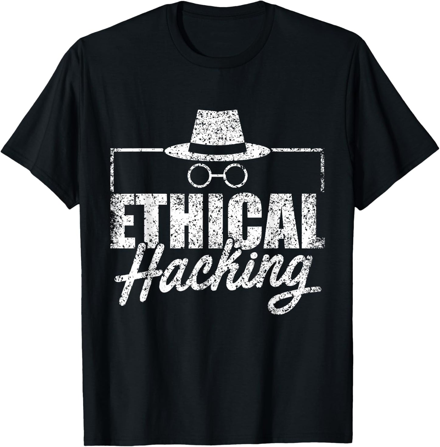 Ethical Hacking Hack Computer It Hacker T-Shirt - T-Shirt | Black