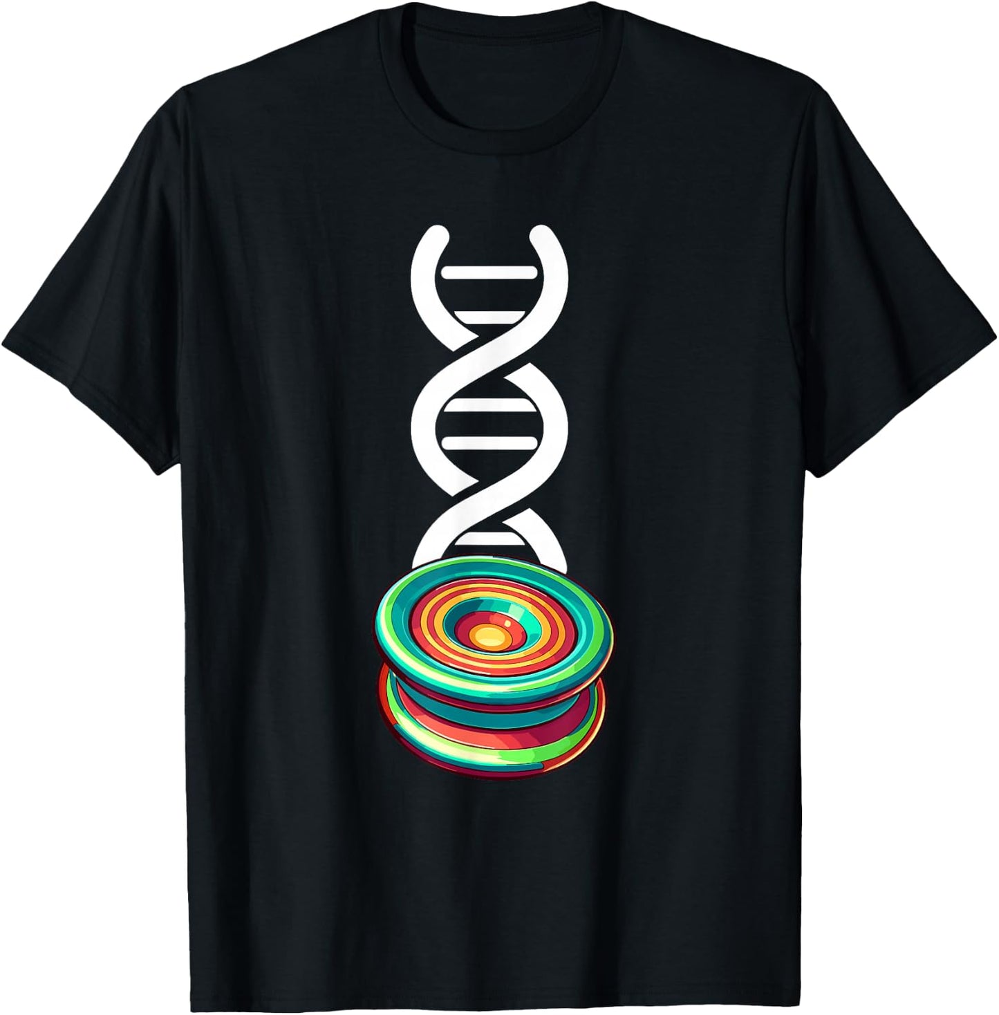 Funny Yo-Yo Toy Trick | Yoyo DNA T-Shirt - T-Shirt | Black