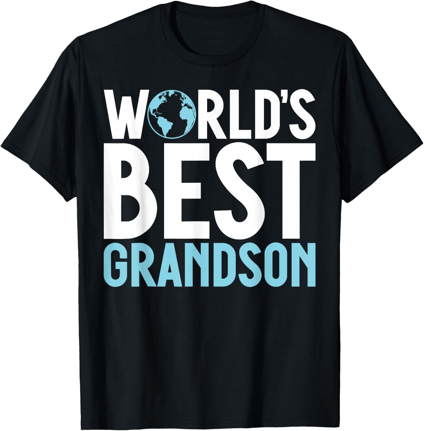 Worlds best Grandson , Small T-Shirt - T-Shirt | Black