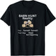 Funny Barn Hunt - Tunnel Reality not happening with cute rat T-Shirt - T-Shirt | Black