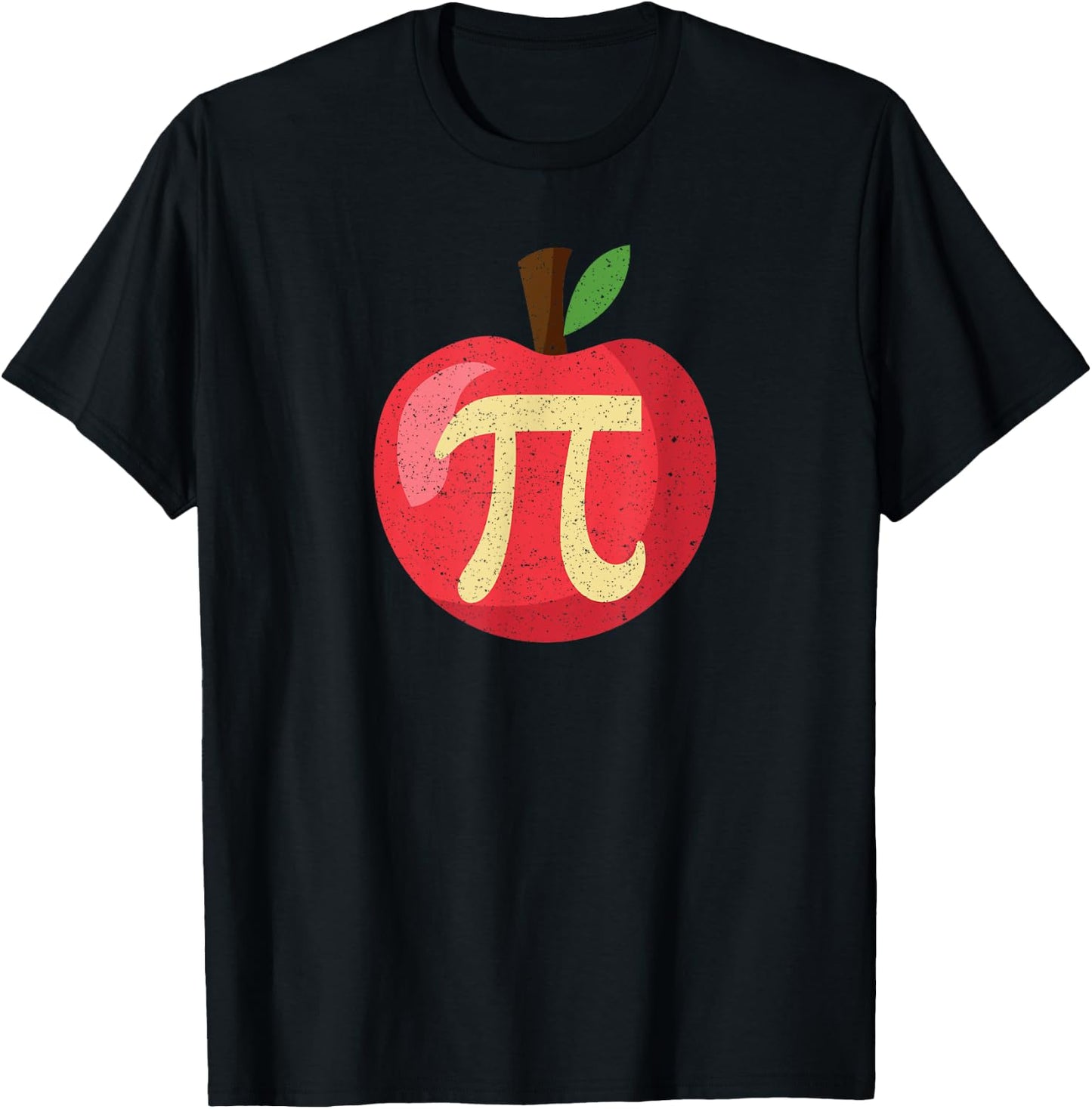 Happy Pi Day Cute Apple Pie 3.14 Funny Science Math Teacher Women Kids T-Shirt - T-Shirt | Black