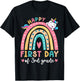 Happy First Day Of 3rd Grade Unicorn Girls Back To School T-Shirt - T-Shirt | Black
