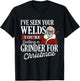 Welder Christmas Gifts I've Seen Your Welds Funny Welding T-Shirt - T-Shirt | Black