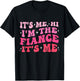 It's Me Hi I'm The Fiance Gifts Engagement for Bride Women T-Shirt - T-Shirt | Black