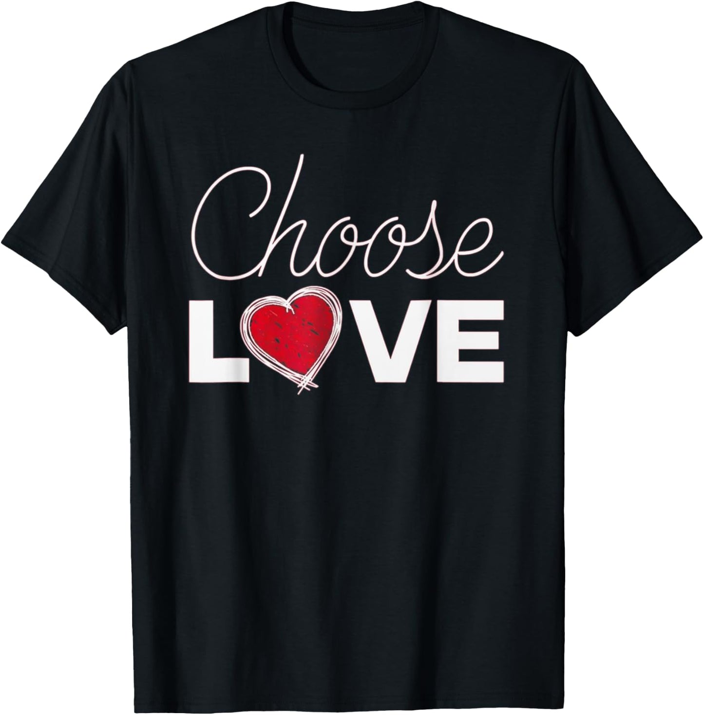 Choose Love - Bills Choose Love - Inspirational T-Shirt - T-Shirt | Black