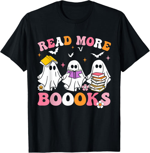 Groovy Cute Ghost Read More Books Funny Teacher Halloween