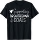Retro Supporting Breastfeeding Goals IBCLC Crew T-Shirt - T-Shirt | Black