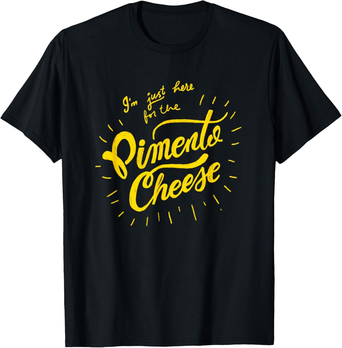 Pimento Cheese Sandwich Shirt - Funny Golfer's T-Shirt - T-Shirt | Black