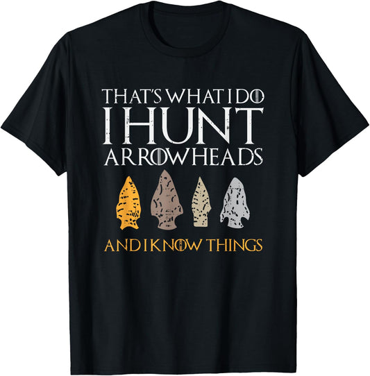 Arrowhead Hunting, Arrowhead, Arrowhead Hunter T-Shirt - T-Shirt | Black