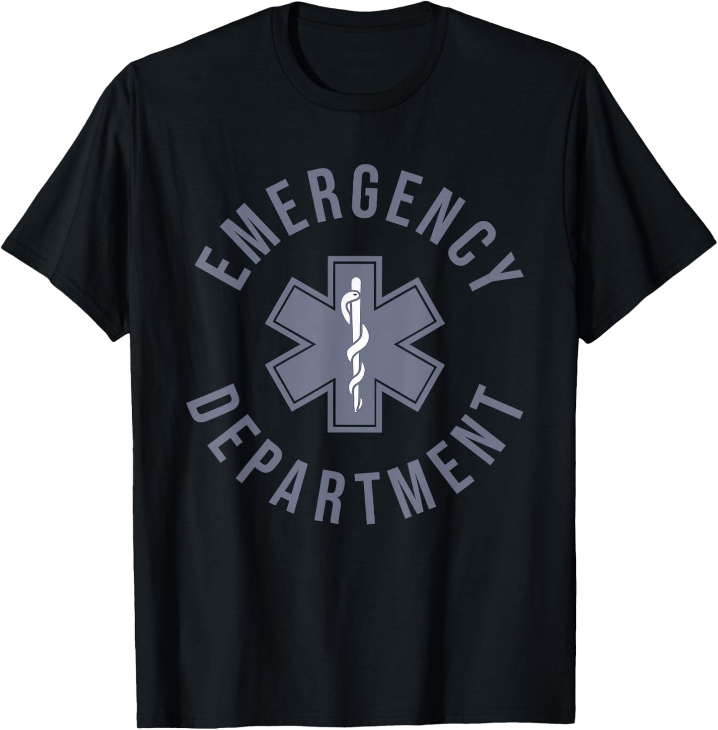 Emergency Department Emergency Room Healthcare T-Shirt - T-Shirt | Black