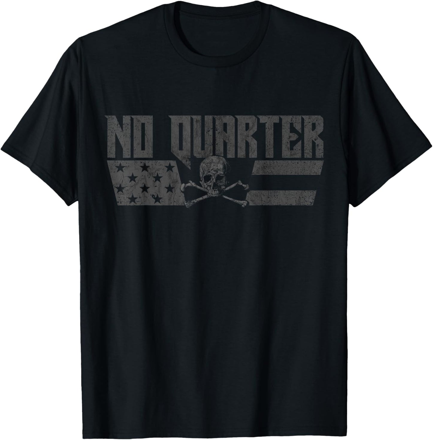 No Quarter Logo T-Shirt - T-Shirt | Black