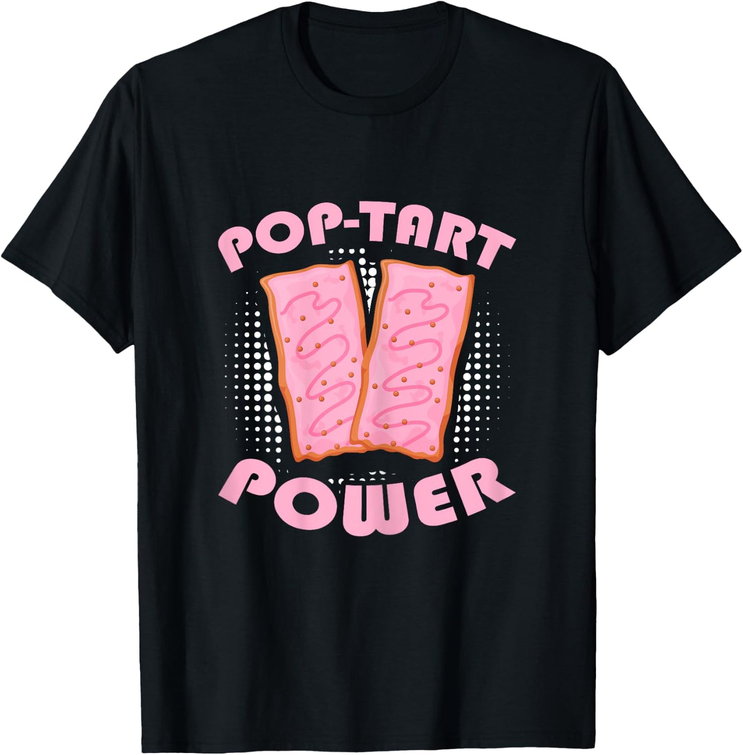 Pop-Tart Power Gym Workout Frosted Toaster Pastry T-Shirt - T-Shirt | Black