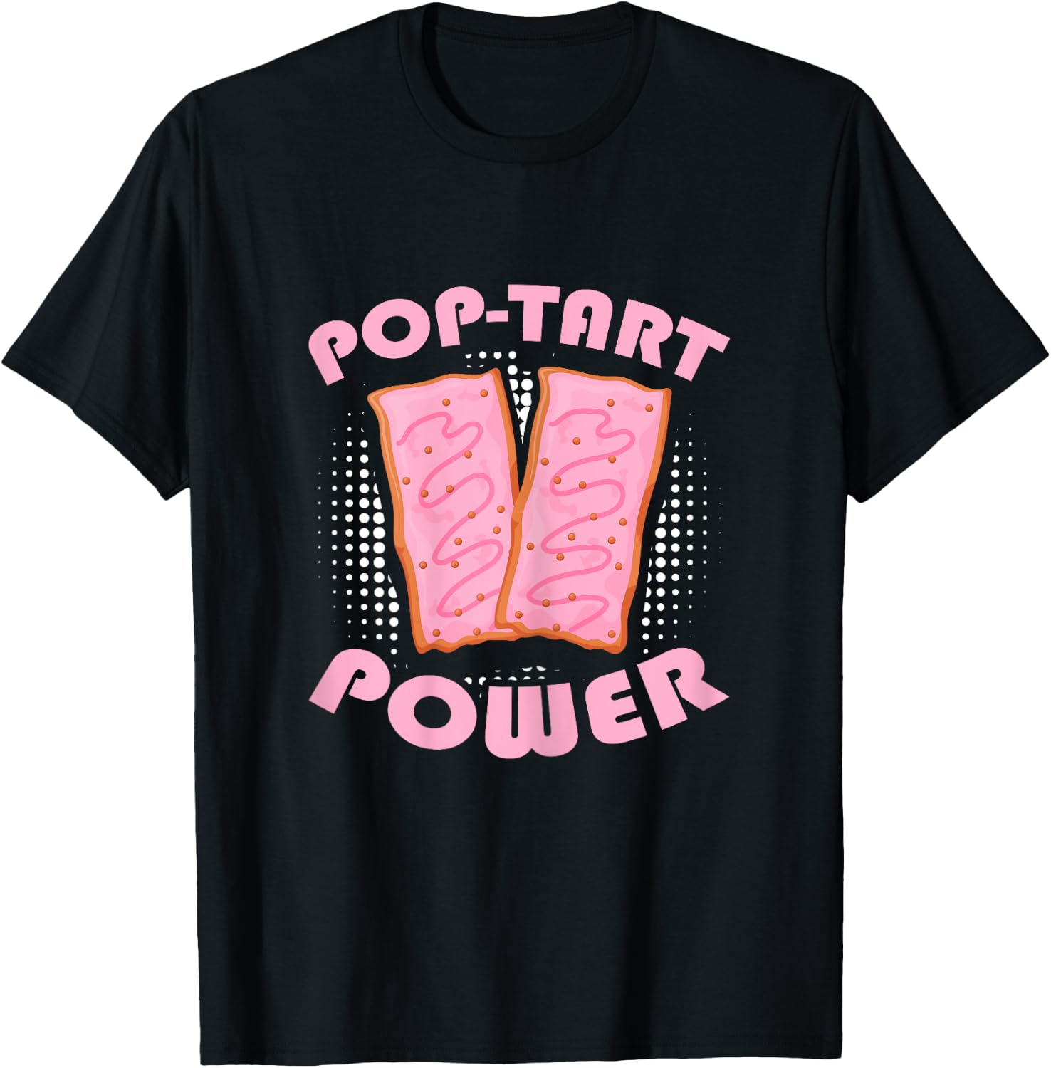 Pop-Tart Power Gym Workout Frosted Toaster Pastry T-Shirt - T-Shirt | Black