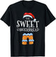 Sweet Gingerbread Family Matching Group Christmas Gift T-Shirt - T-Shirt | Black