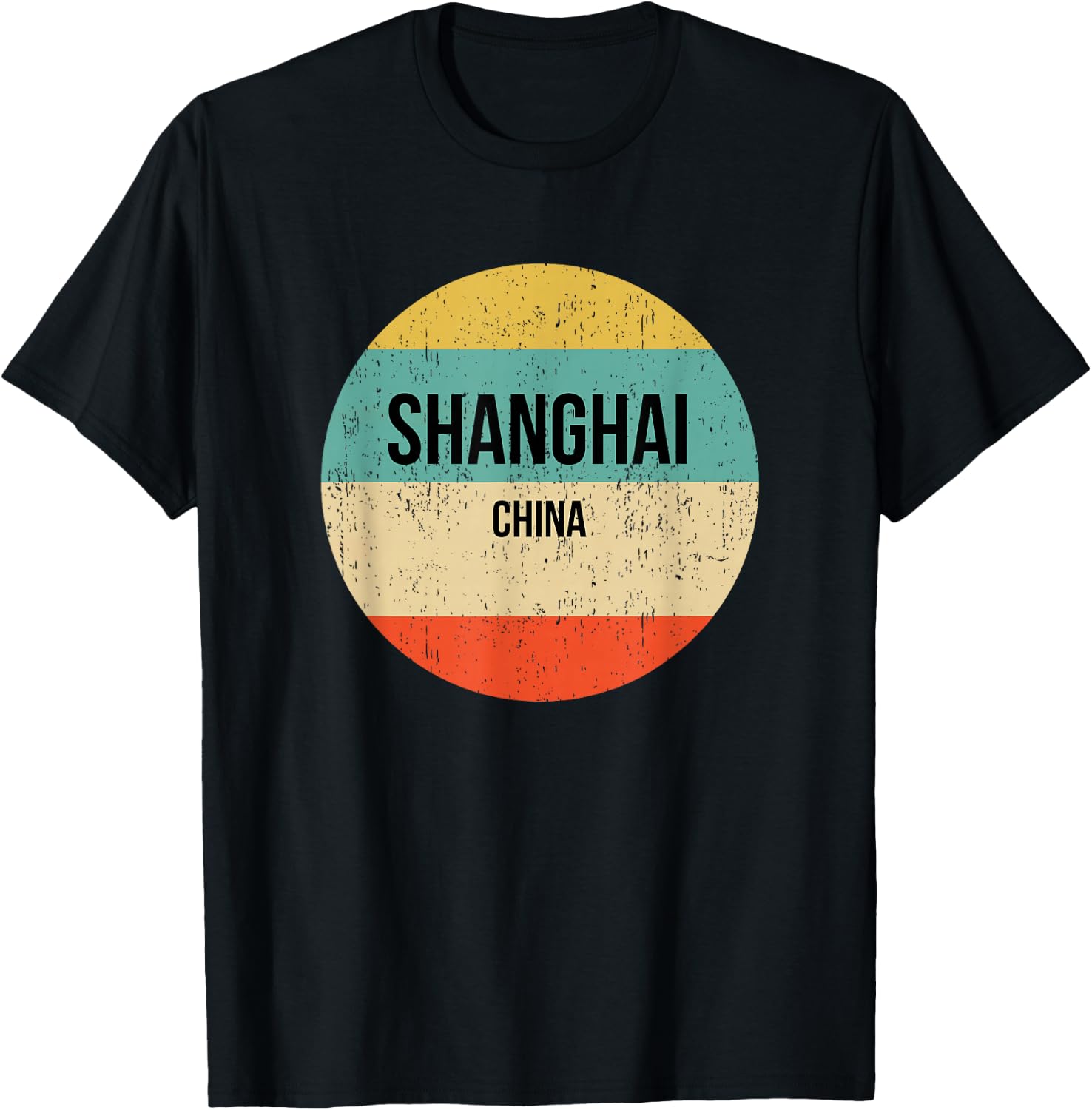 Shanghai China T-Shirt - T-Shirt | Black