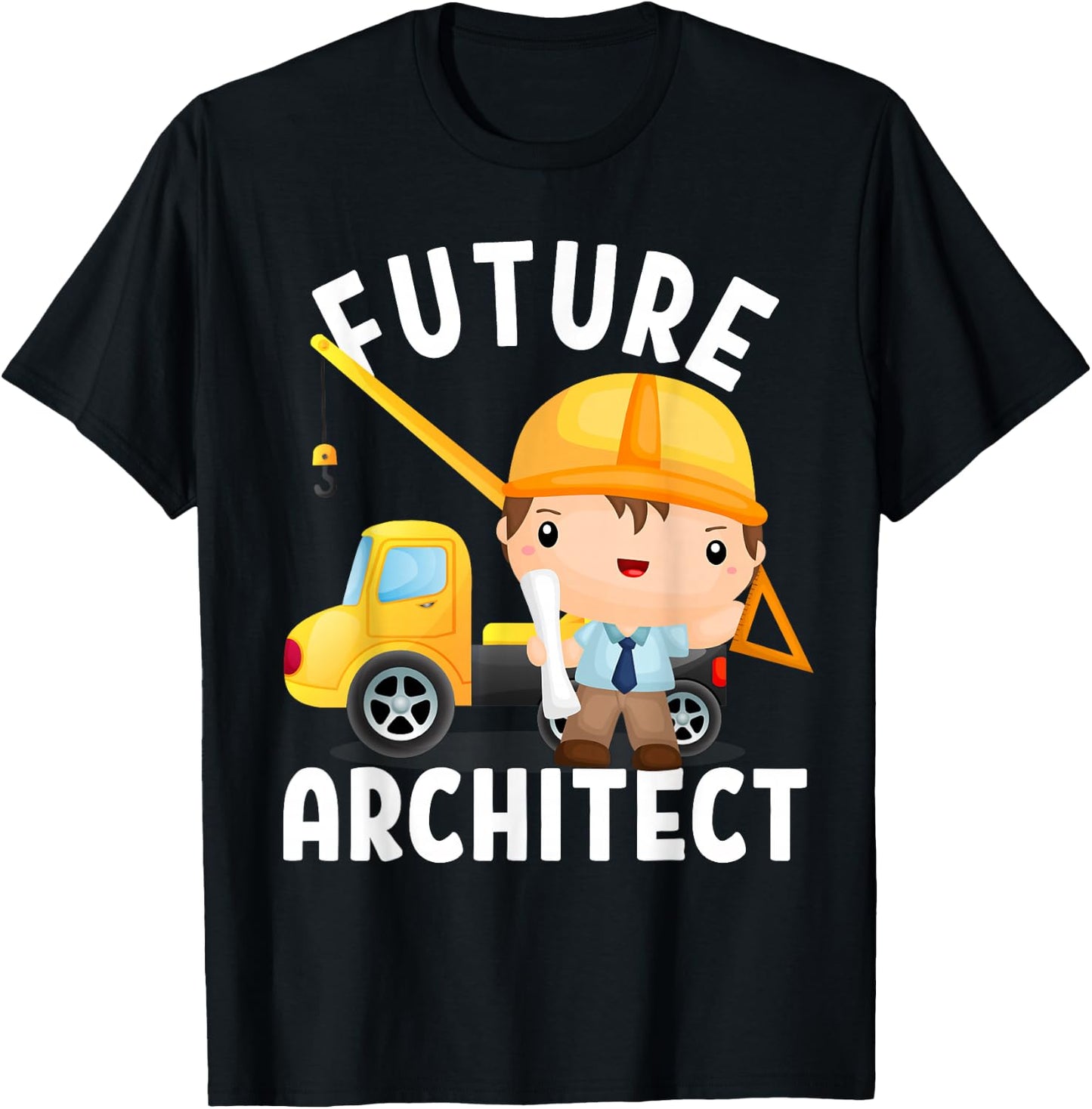 Future Architect Costume for Toddler Adults & Kids T-Shirt - T-Shirt | Black