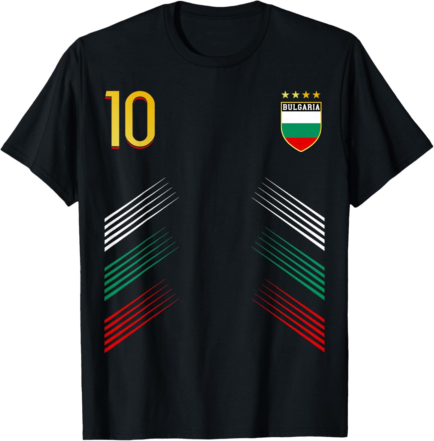 Bulgaria Flag Bulgarian Pride Lovers T-Shirt - T-Shirt | Black