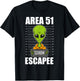 Storm Area 51 Alien Escapee from Area 51 - Alien Mugshot T-Shirt - T-Shirt | Black