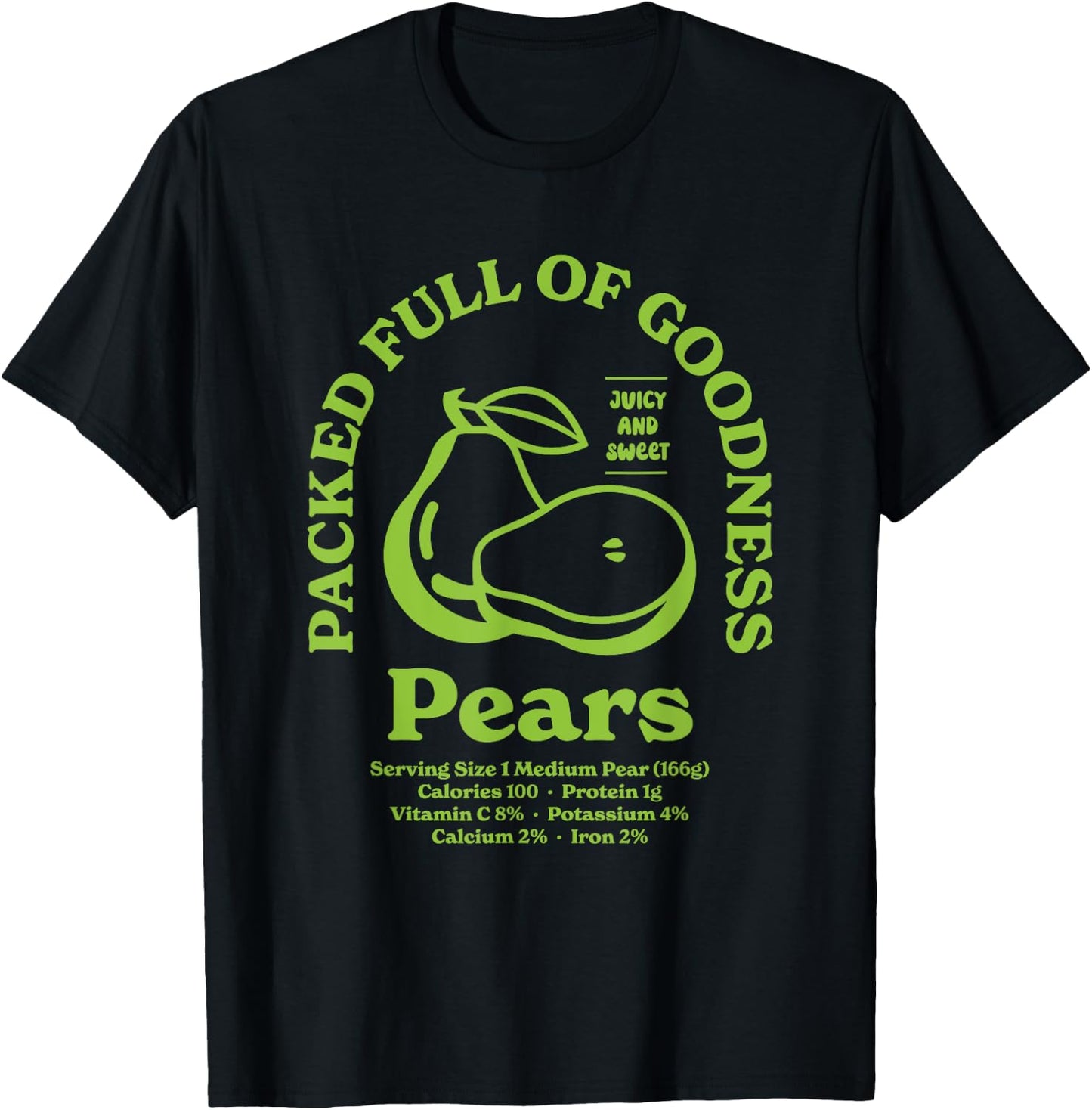 Pears T-Shirt - T-Shirt | Black