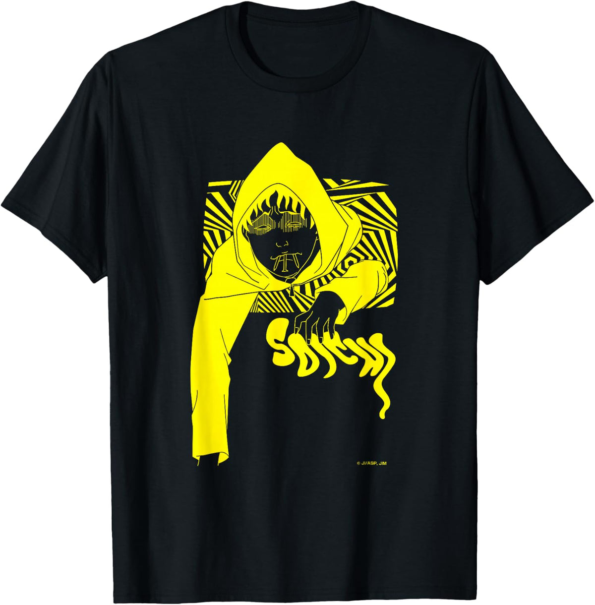 Junji Ito "Maniac" Soichi ver. T-Shirt - T-Shirt | Black
