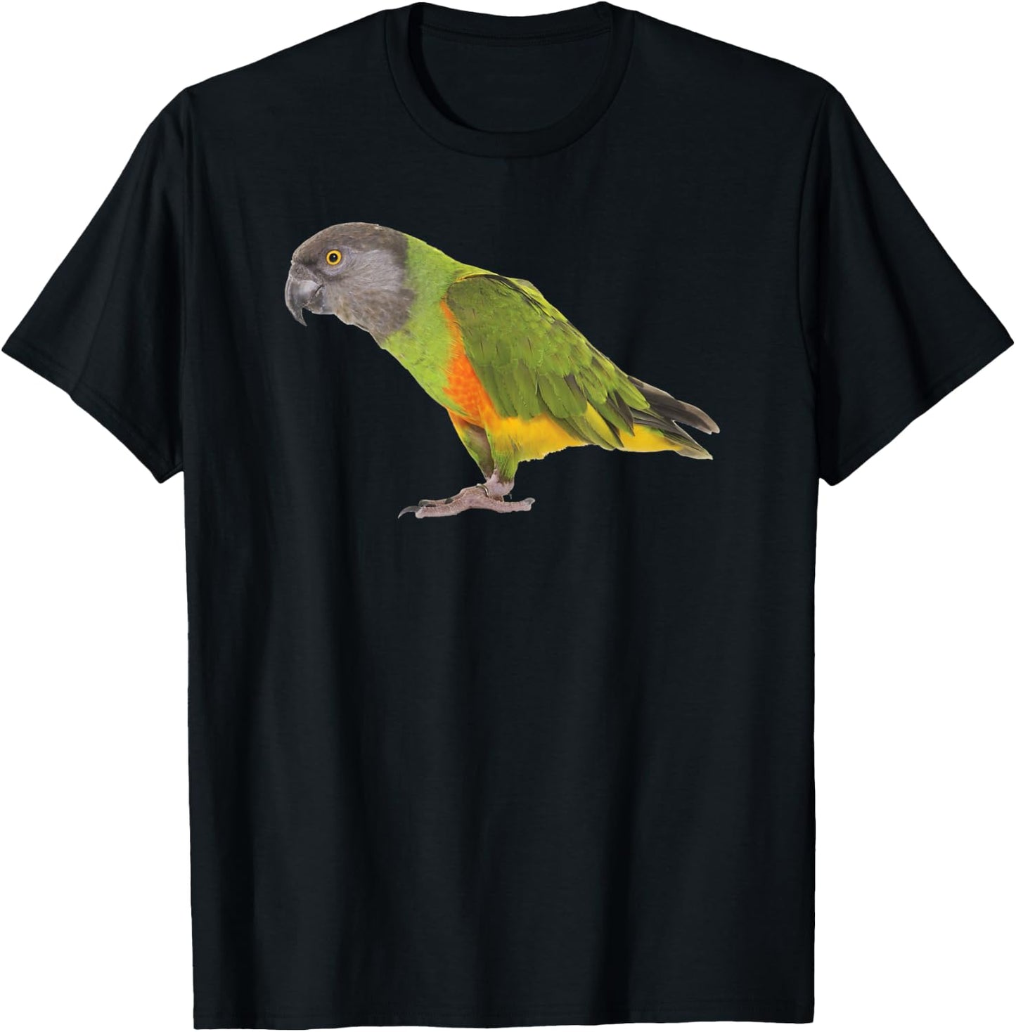 Senegal African Parrot T-Shirt - T-Shirt | Black