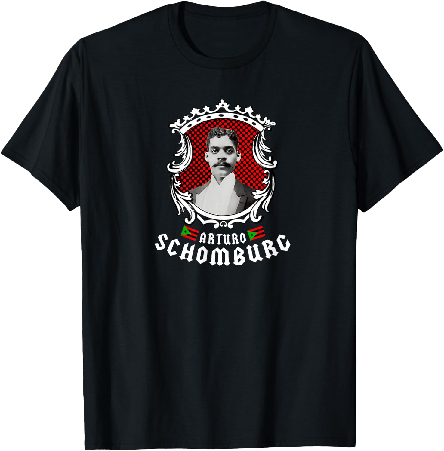 Arturo Schomburg - Harlem Renaissance Black History Scholar T-Shirt - T-Shirt | Black