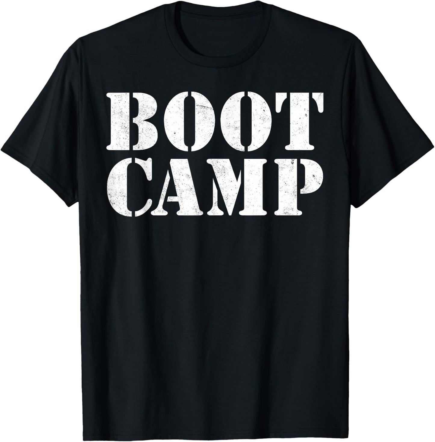 Bootcamp Workout Training T-Shirt - T-Shirt | Black